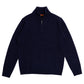 Zip Sweater made of Merino Wool and Cashmere - 3-Ply Cashmere Blend