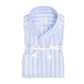 Striped Shirt "Lino Sartoriale" made from pure Linen - handmade