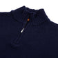 Zip Sweater made of Merino Wool and Cashmere - 3-Ply Cashmere Blend