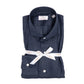 Striped Shirt "Lino Sartoriale" made from pure Linen - handmade
