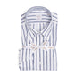 Striped Shirt "Lino Sartoriale Sportivo" made of pure Linen - handmade