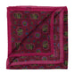 Pocket Square "Vintage 1966" made of Wool and Silk - Hand-Rolled