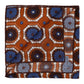 "Vintage 1968" Pocket Square Made of Wool and Silk - Hand-Rolled