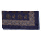 Square Scarf "Grande Paisley Stampato" made of pure Silk—hand-rolled