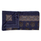 Square Scarf "Grande Paisley Stampato" made of pure Silk—hand-rolled