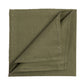 Green Pocket Square "Jour Venise" made of Pure Linen