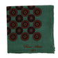 Pocket Square "Medaglioni Rotondi" made of a luxurious Wool Blend—hand-rolled