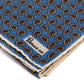 "Vintage Print - Milano 1971" Bandana Made of Wool and Silk - Hand-Rolled