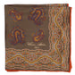 Pocket Square "Paisley Moderno" made of Pure Silk - Hand-Rolled