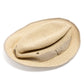 SUPERDUPER x MJ: Hat "HOBO Plain" made from Raffia Crochet Straw - handmade