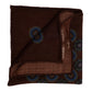 Pocket Square "Medaglioni Rotondi" made of a luxurious Wool Blend—hand-rolled