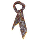 Bandana"Vintage Paisley Print - Milano 1972" made of Wool and Silk - hand-rolled