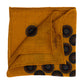 "Medaglioni Rotondi" pocket square made of a luxurious wool blend—hand-rolled