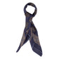 Square Scarf "Grande Paisley Stampato" made of pure Silk—hand-rolled