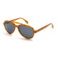 Sunglasses "ELMORE Dark Tortoise" with Gray Lenses - Handcrafted