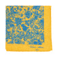 Limited Edition: Pocket Square "Fiori Sfocati" made from pure Linen - hand-rolled