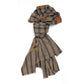 Scarf "VARANASI" made from the finest hand-embroidered Pashmina Cashmere - purely handmade