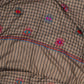"KARNATAKA" scarf made of the finest hand-embroidered pashmina cashmere—entirely handmade