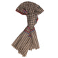 "KARNATAKA" scarf made of the finest hand-embroidered pashmina cashmere—entirely handmade