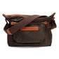 Shoulder Bag "Every Day I" made of Felisi Nylon and Saddle Leather - Handcrafted