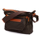Shoulder Bag "Every Day I" made of Felisi Nylon and Saddle Leather - Handcrafted