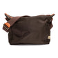 Shoulder Bag "Every Day I" made of Felisi Nylon and Saddle Leather - Handcrafted