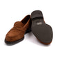 Penny Loafers "Montpellier" made of Italian Suede - Hand-Stitched