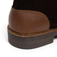Boots "Peak Chukka" made of dark brown suede—entirely handcrafted