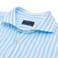 Polo Shirt "Porto Achilles" made from Washed Linen - Hand-sewn