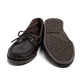 Boat Shoe "Barth" made from Dark Brown Deerskin