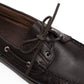 Boat Shoe "Barth" made from Dark Brown Deerskin