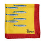 Exclusively for Michael Jondral: Pocket Square "Banco di Sardine" made from pure Silk - handmade