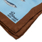 MJ Exclusive: Pocket Square "Banco di Sardine" made from pure Silk - handmade