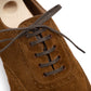 Oxford "Full Brogue" made of Tobacco Brown Suede - pure handwork
