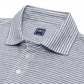 Long-Sleeved Polo "Five" made of Linen and Cotton