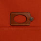 Travel Bag "Banana Bag" made of Cotton Canvas and Saddle Leather - handmade