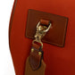 Travel Bag "Banana Bag" made of Cotton Canvas and Saddle Leather - handmade