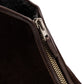 Boot "Shearling Mountain-Zip" made of Dark Brown Suede—entirely handcrafted