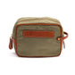 Toiletry Bag "Travel Beauty" made of Felisi Nylon and Saddle Leather - Handcrafted