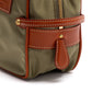 Toiletry Bag "Travel Beauty" made of Felisi Nylon and Saddle Leather - Handcrafted