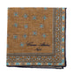 Pocket Square "Piazze Danzanti" made of Cotton, Silk and Linen - hand-rolled