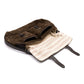 Shoulder Bag "Satchel Bag" made of Suede and Saddle Leather - Handcrafted