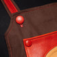 "Shoesiners Apron" made of cotton canvas and calfskin - handcrafted