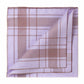 Lilac patterned handkerchief "Harlan" made of cotton