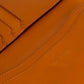 Cognac-colored wallet made of calfskin