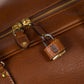 Suitcase "Soft Traveler" made of grained calfskin - handcrafted
