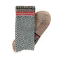 Knee sock "Fairisle Stars" from a cashmere blend