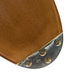 Boot "Canvas Spectator" made of sand colored cotton canvas and dark brown croc-suede - purely handcrafted