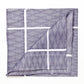 Blue patterned cotton handkerchief