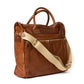 Bag "Messenger" made of grained calfskin - handcrafted